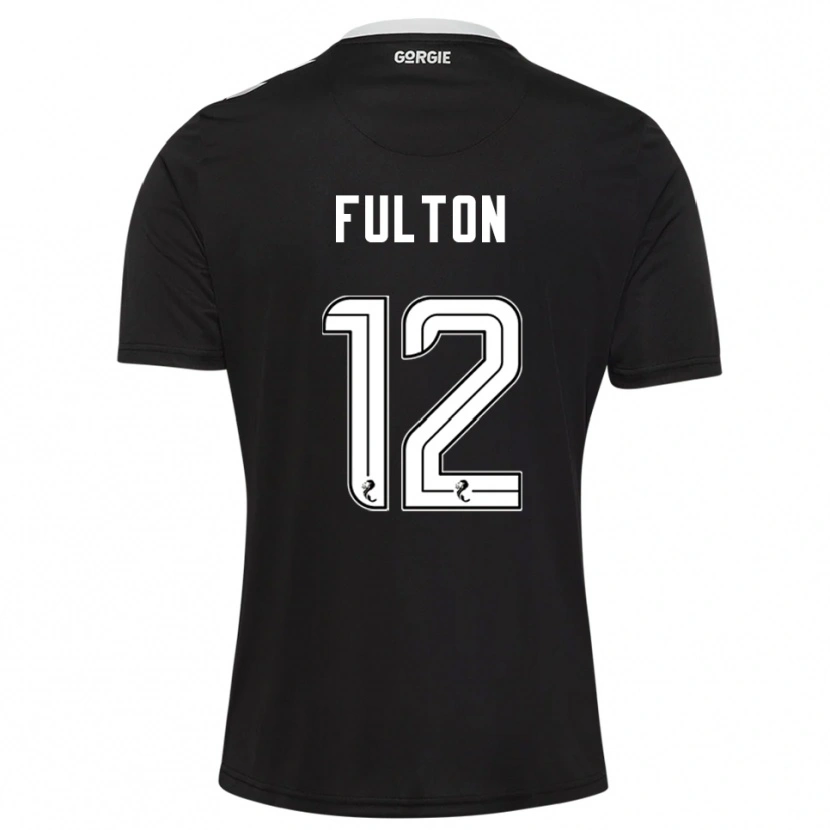 Danxen Hombre Camiseta Ryan Fulton #12 Borgoña Oscuro Portero Equipación 2025/26 La Camisa