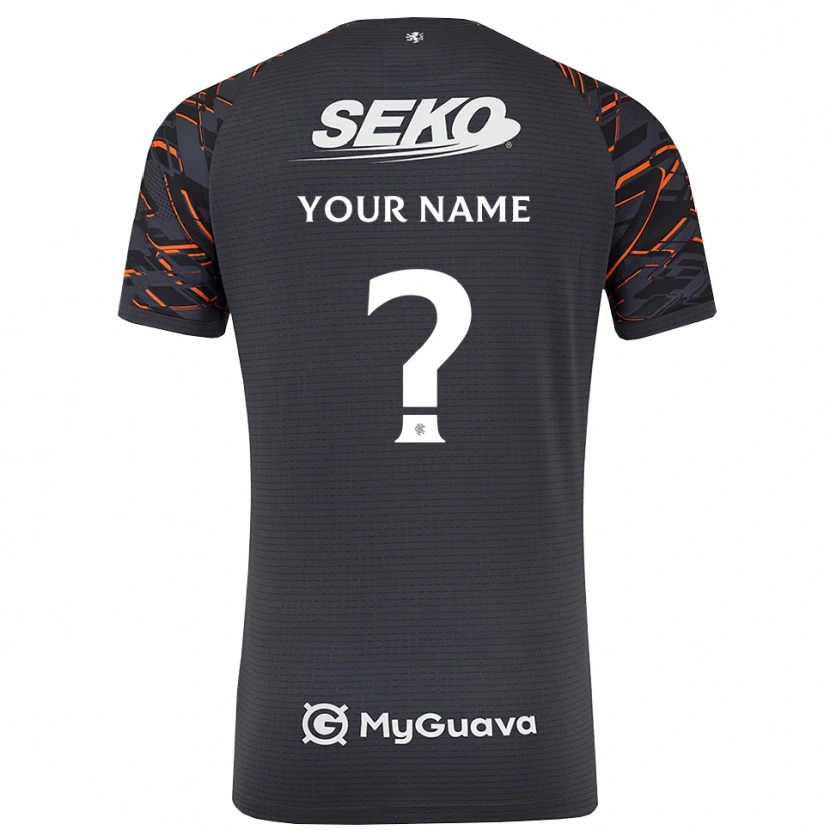 Danxen Hombre Camiseta Rangers FC Gris Oscuro Portero Equipación 2025/26 La Camisa