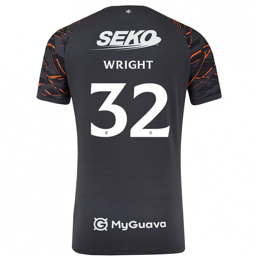 Danxen Hombre Camiseta Kieran Wright #32 Gris Oscuro Portero Equipación 2025/26 La Camisa