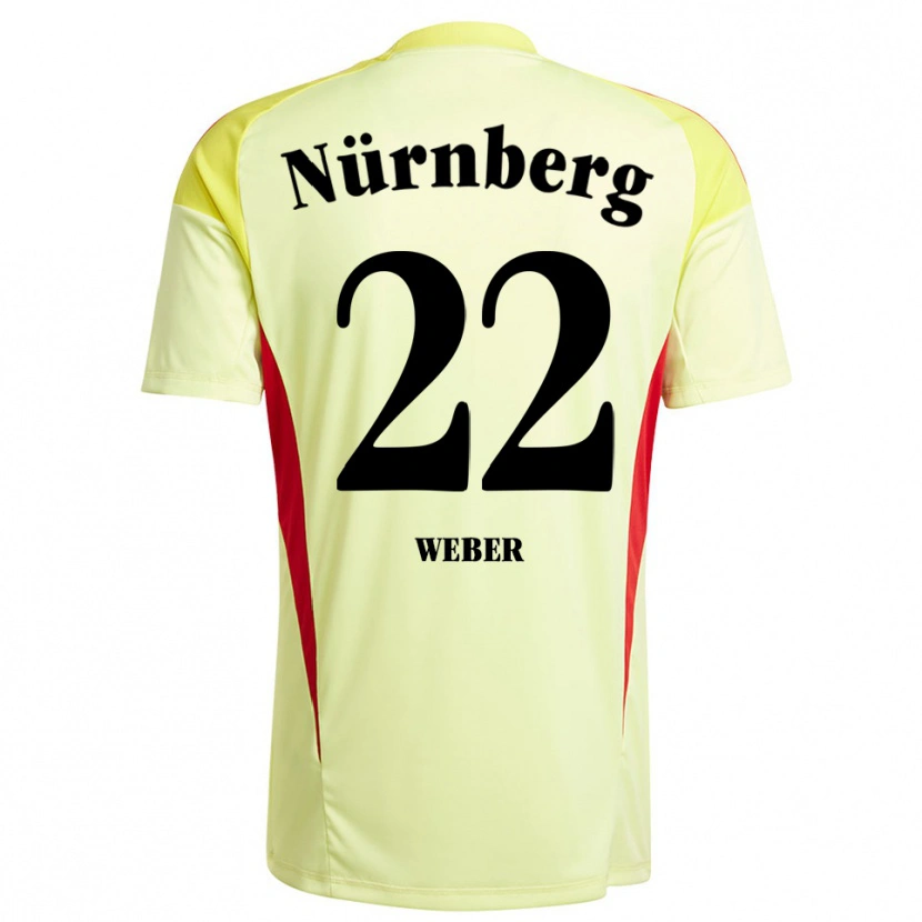 Danxen Hombre Camiseta Ruben Weber #22 Negro Amarillo Portero Equipación 2025/26 La Camisa