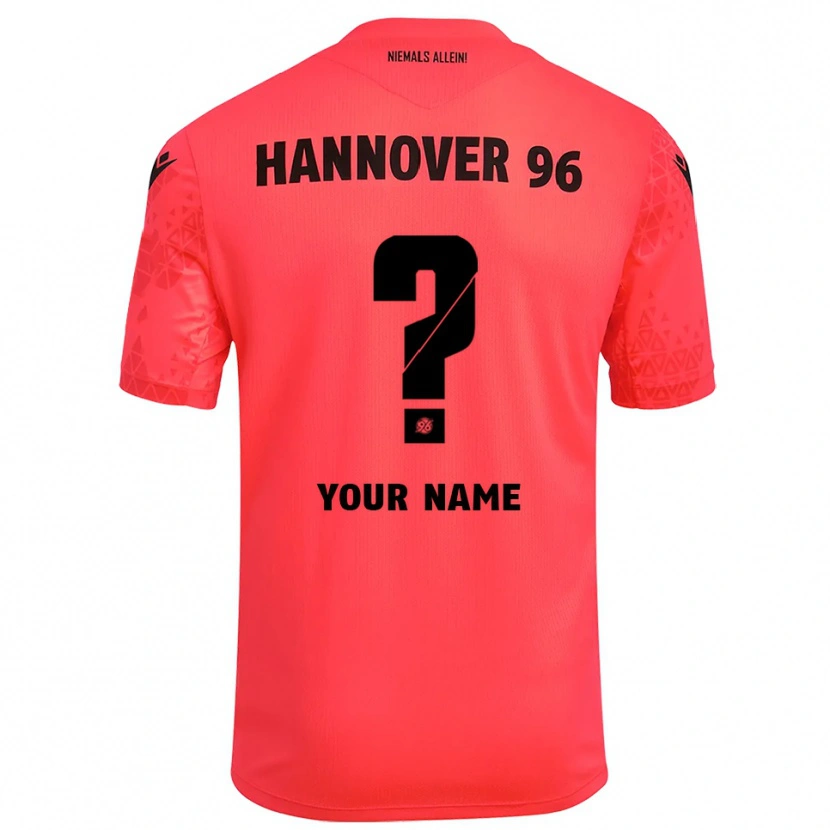 Danxen Hombre Camiseta Hannover 96 Negro Rojo Portero Equipación 2025/26 La Camisa