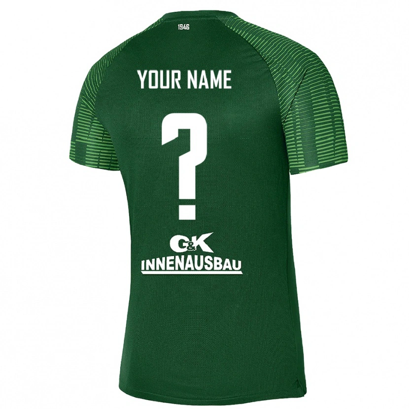 Danxen Hombre Camiseta Erzgebirge Aue Negro Verde Oscuro Portero Equipación 2025/26 La Camisa