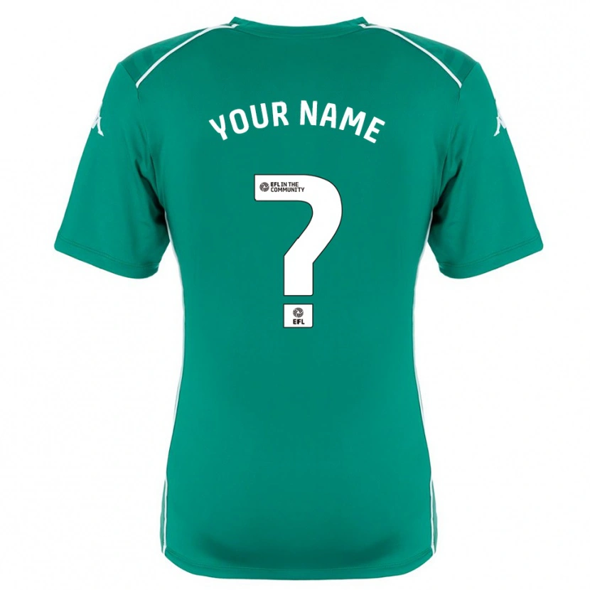 Danxen Hombre Camiseta Hull City AFC Verde Blanco Portero Equipación 2025/26 La Camisa