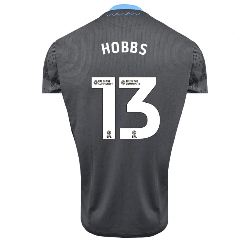 Danxen Hombre Camiseta Charlie Hobbs #13 Blanco Gris Portero Equipación 2025/26 La Camisa