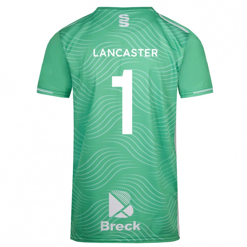 Danxen Hombre Camiseta Aaron Lancaster #1 Turquesa Medio Portero Equipación 2025/26 La Camisa