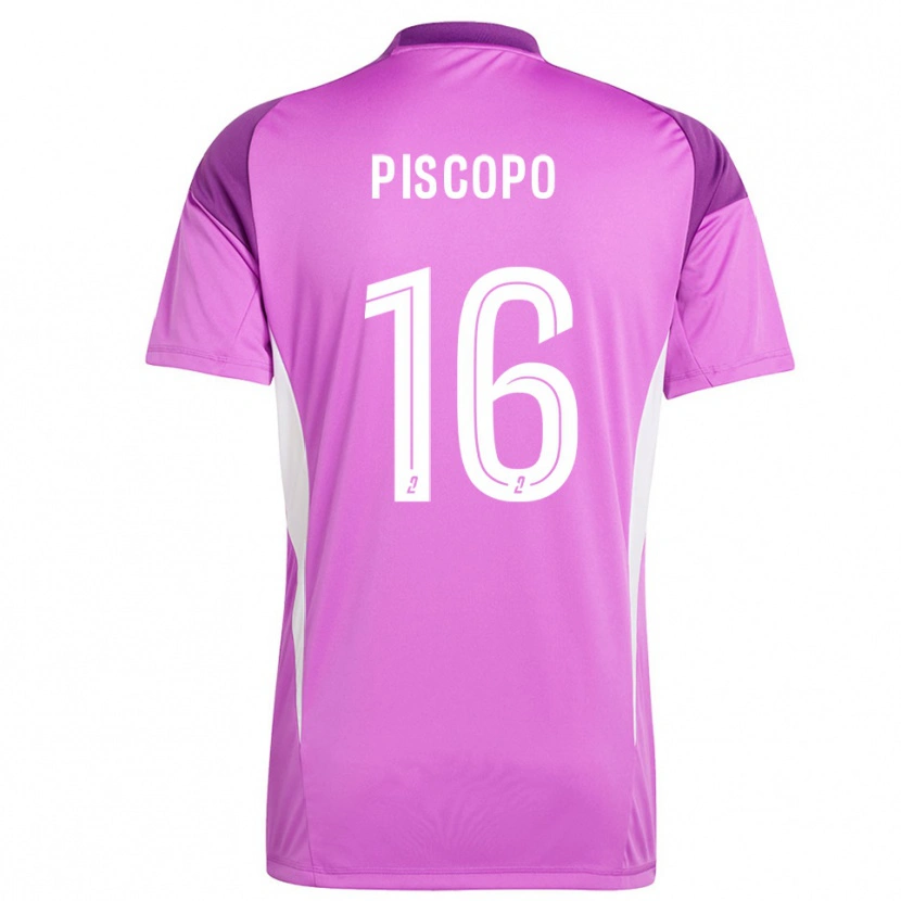 Danxen Hombre Camiseta Ange Piscopo #16 Lavanda Portero Equipación 2025/26 La Camisa