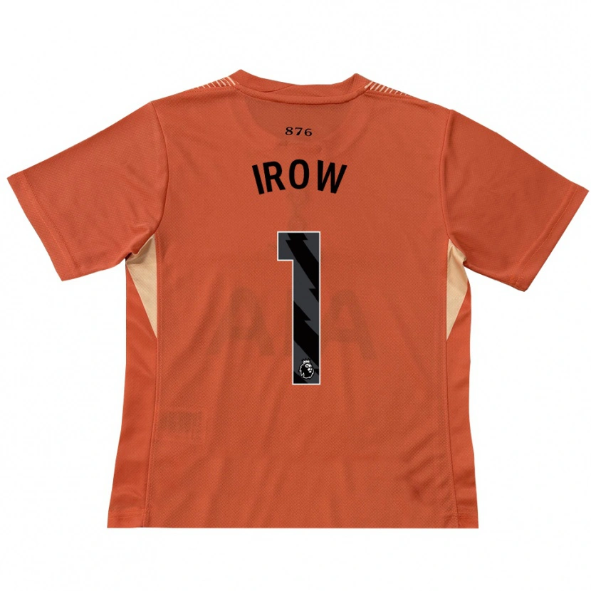 Danxen Hombre Camiseta Blake Irow #1 Naranja Negro Portero Equipación 2025/26 La Camisa