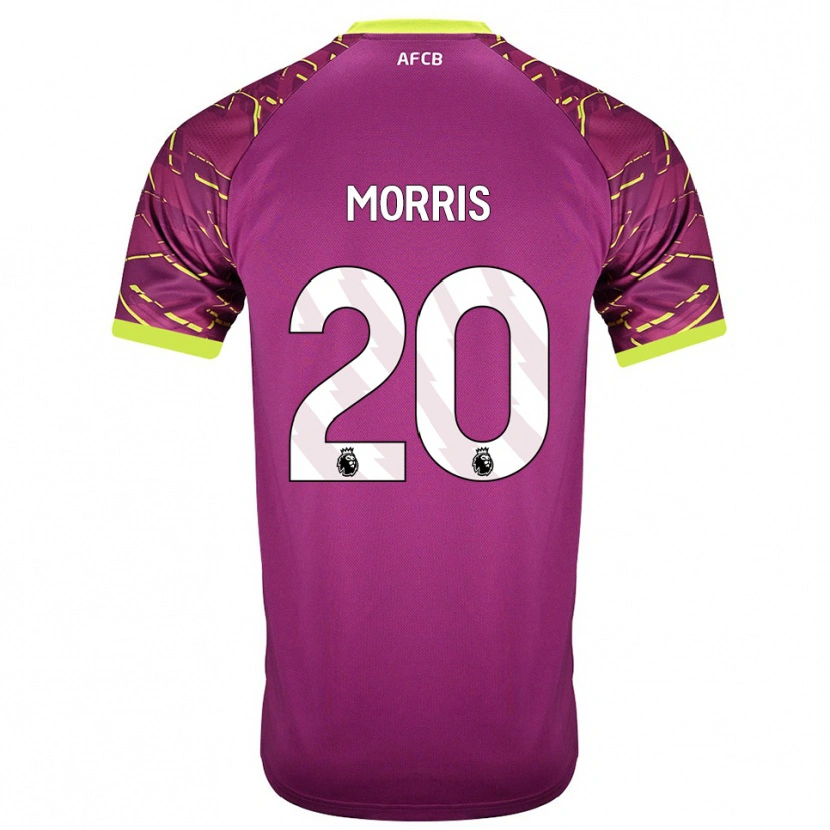 Danxen Hombre Camiseta Caitlin Morris #20 Magenta Oscuro Portero Equipación 2025/26 La Camisa