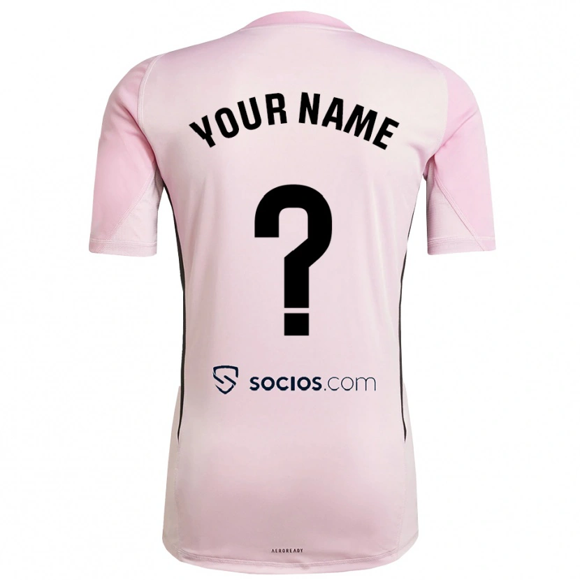 Danxen Hombre Camiseta Sevilla FC Rosa Negro Portero Equipación 2025/26 La Camisa