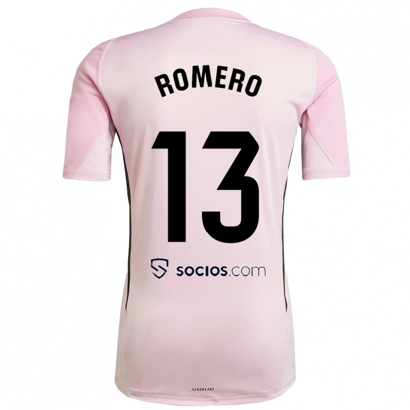 Danxen Hombre Camiseta Rafael Romero #13 Rosa Negro Portero Equipación 2025/26 La Camisa