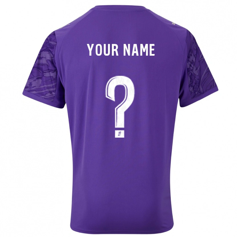 Danxen Hombre Camiseta Olympique Marseille Púrpura Blanco Portero Equipación 2025/26 La Camisa