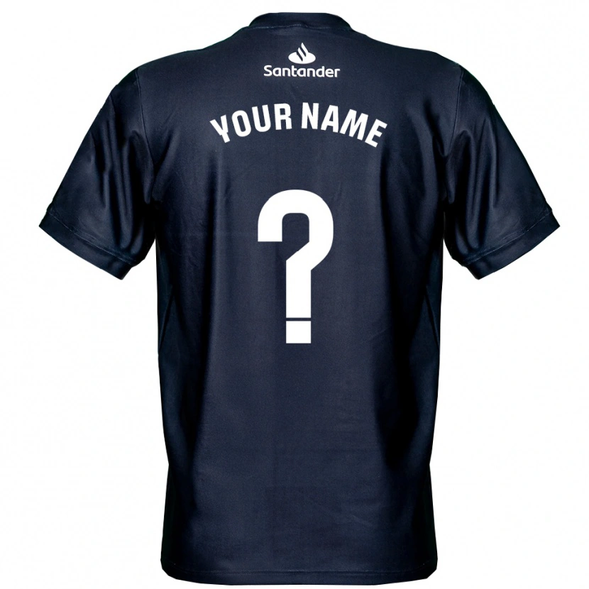 Danxen Hombre Camiseta Racing de Santander Blanco Azul Medianoche Portero Equipación 2025/26 La Camisa