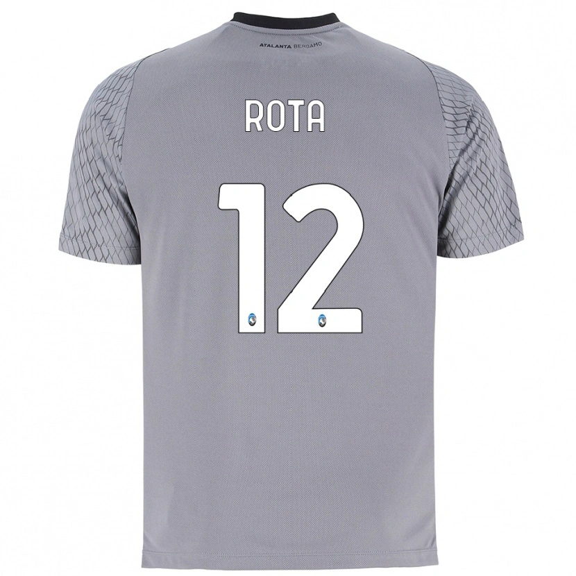 Danxen Hombre Camiseta Nicolò Rota #12 Gris Azul Rojo Portero Equipación 2025/26 La Camisa