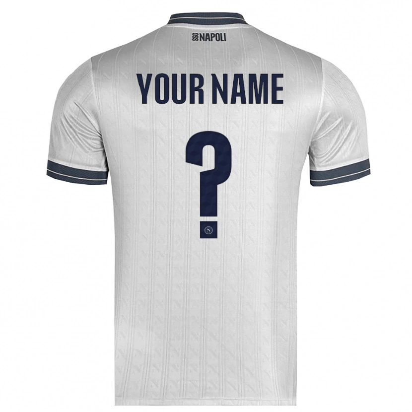 Danxen Hombre Camiseta SSC Napoli Gris Claro Portero Equipación 2025/26 La Camisa