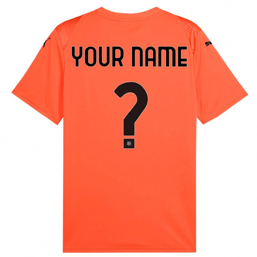 Danxen Hombre Camiseta US Sassuolo Naranja Negro Portero Equipación 2025/26 La Camisa