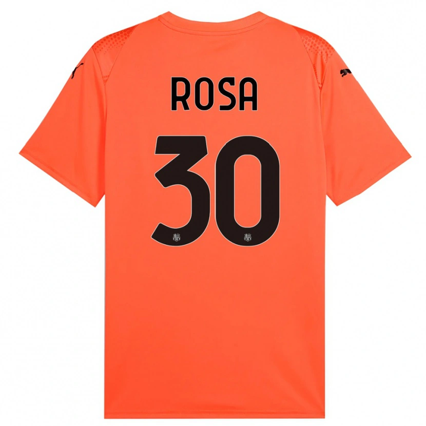 Danxen Hombre Camiseta Enrico Rosa #30 Naranja Negro Portero Equipación 2025/26 La Camisa