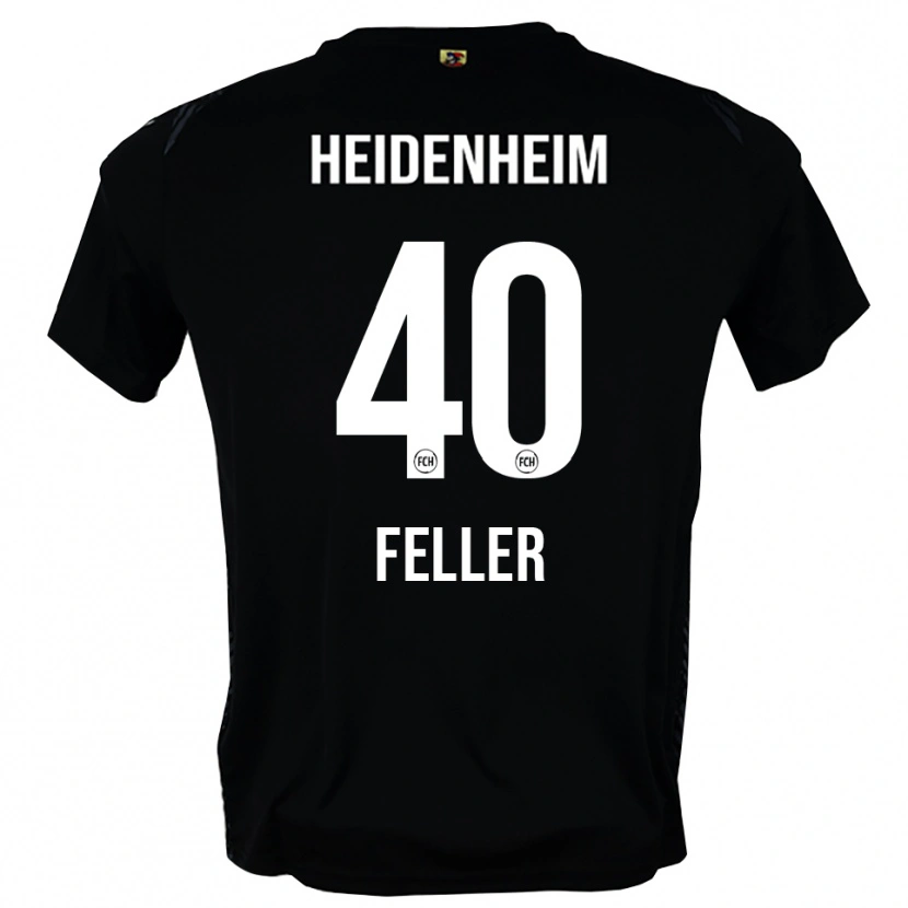Danxen Hombre Camiseta Frank Feller #40 Gris Oscuro Negro Portero Equipación 2025/26 La Camisa