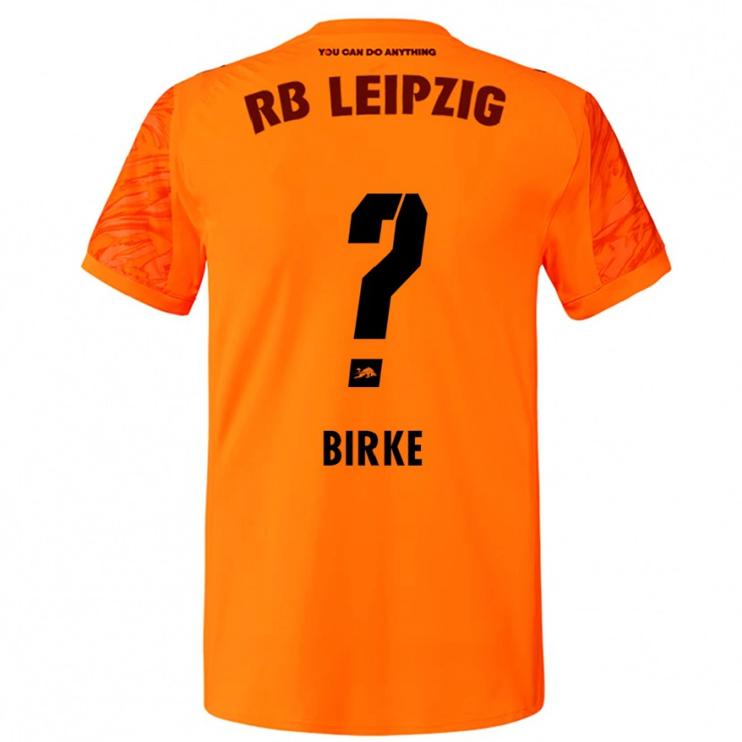 Danxen Hombre Camiseta Lennox Birke #0 Naranja Rojo Portero Equipación 2025/26 La Camisa