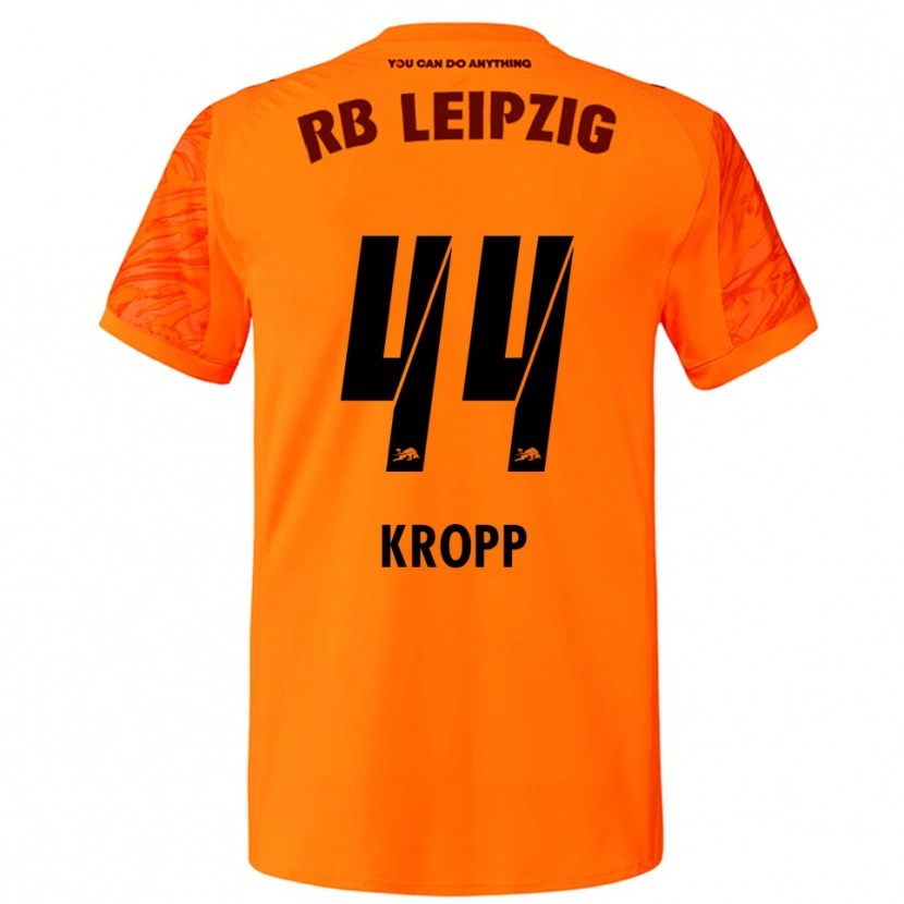 Danxen Hombre Camiseta Mirja Kropp #44 Naranja Rojo Portero Equipación 2025/26 La Camisa