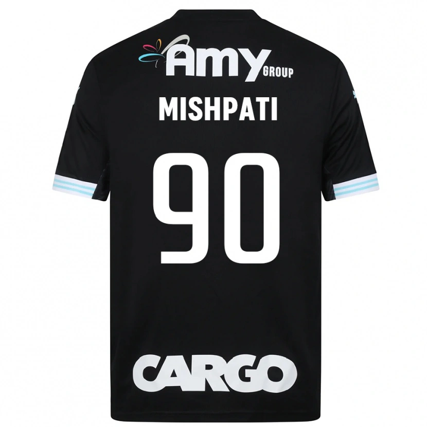 Danxen Hombre Camiseta Roi Mishpati #90 Blanco Negro Portero Equipación 2025/26 La Camisa