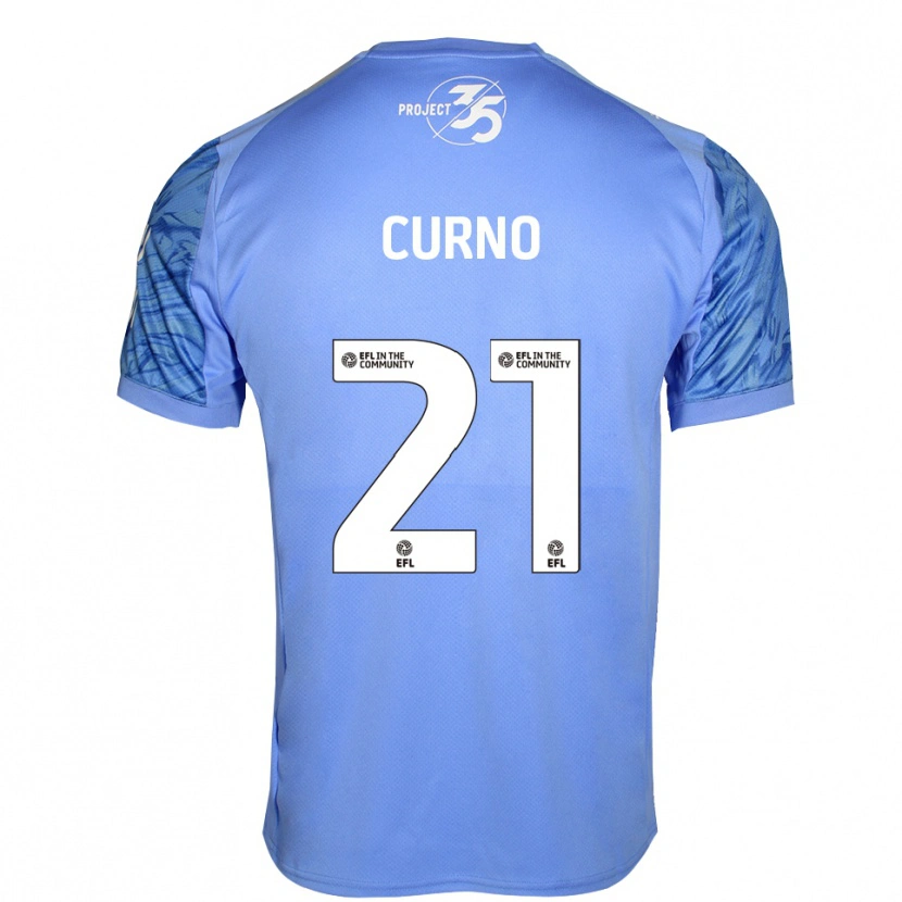 Danxen Hombre Camiseta Maddi Curno #21 Azul Real Portero Equipación 2025/26 La Camisa