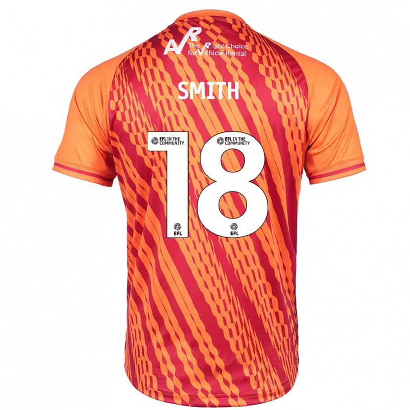 Danxen Hombre Camiseta Katy Smith #18 Naranja Portero Equipación 2025/26 La Camisa