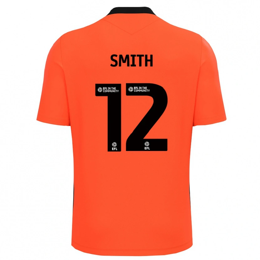 Danxen Hombre Camiseta Tom Smith #12 Negro Rojo Portero Equipación 2025/26 La Camisa