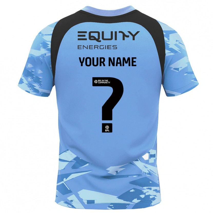 Danxen Hombre Camiseta Milton Keynes Dons Negro Azul Claro Glack Portero Equipación 2025/26 La Camisa