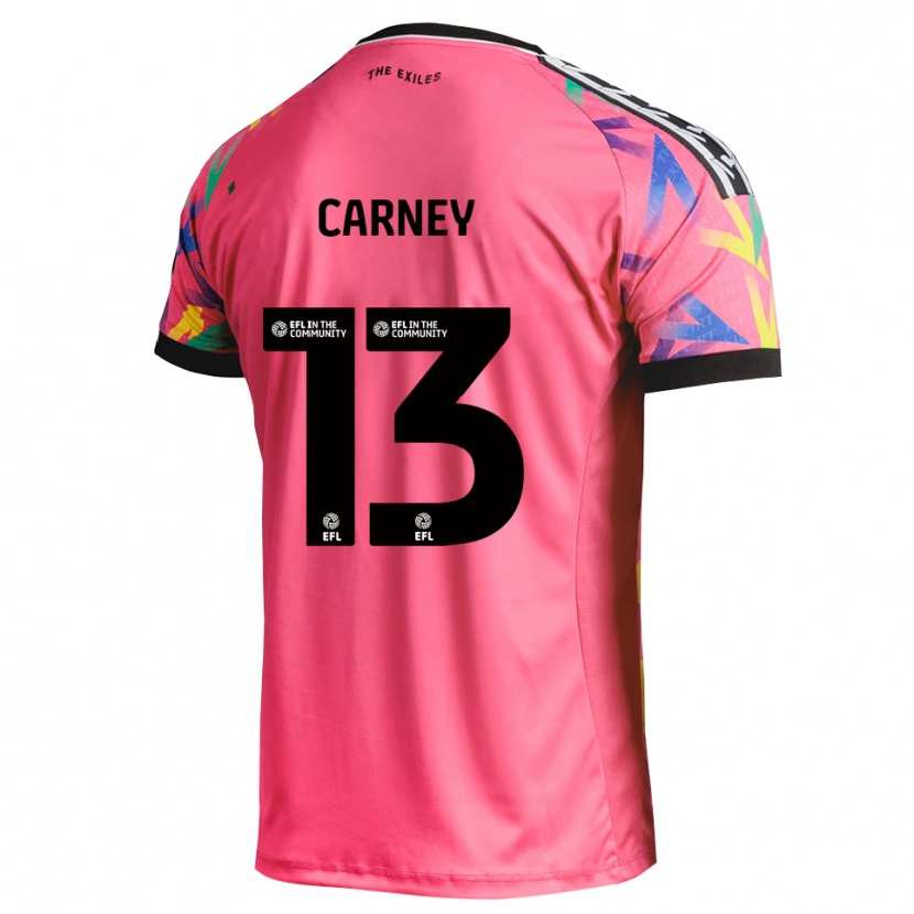 Danxen Hombre Camiseta Jacob Carney #13 Magenta Portero Equipación 2025/26 La Camisa