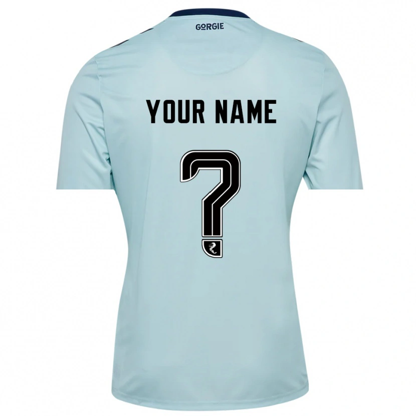 Danxen Hombre Camiseta Heart of Midlothian Negro Azul Claro Portero Equipación 2025/26 La Camisa