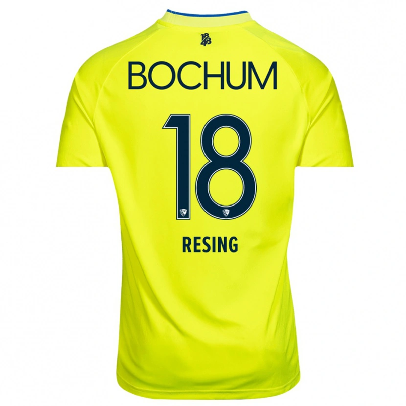 Danxen Hombre Camiseta Svea Resing #18 Verde Amarillo Portero Equipación 2025/26 La Camisa