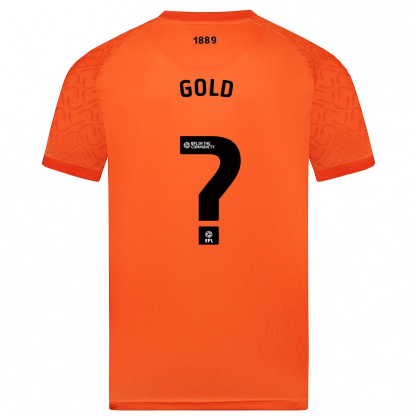 Danxen Hombre Camiseta Ethan Gold #0 Negro Naranja Portero Equipación 2025/26 La Camisa