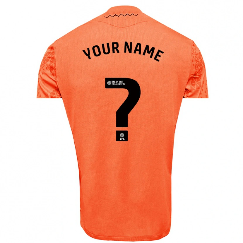 Danxen Hombre Camiseta Sheffield Wednesday Negro Naranja Portero Equipación 2025/26 La Camisa