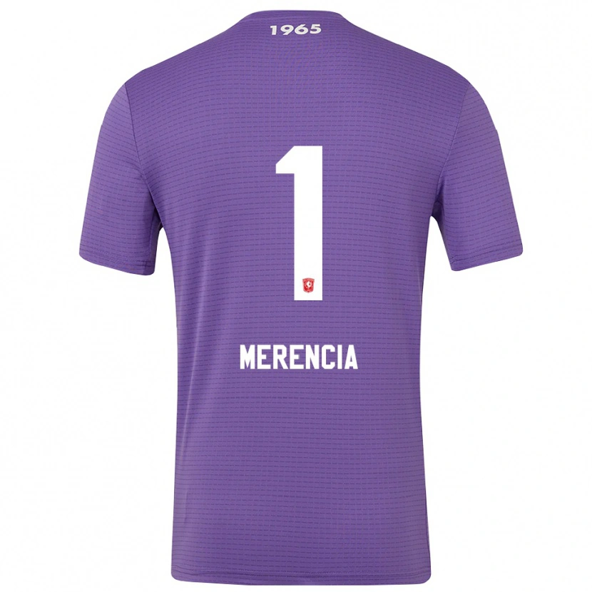 Danxen Hombre Camiseta Leandro Merencia #1 Morado Medio Portero Equipación 2025/26 La Camisa
