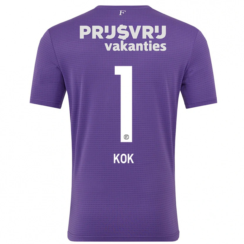 Danxen Hombre Camiseta Stefan Kok #1 Blanco Blanco Portero Equipación 2025/26 La Camisa