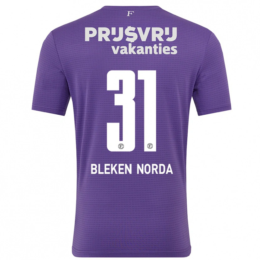 Danxen Hombre Camiseta Haakon Bleken Norda #31 Blanco Blanco Portero Equipación 2025/26 La Camisa