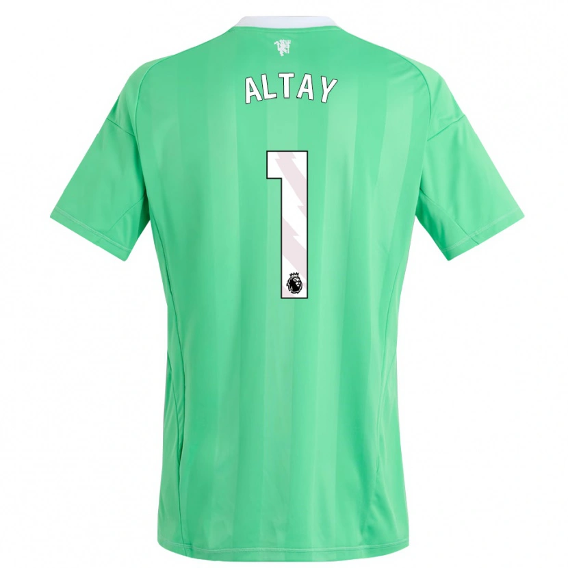 Danxen Hombre Camiseta Altay Bayındır #1 Verde Esmeralda Portero Equipación 2025/26 La Camisa