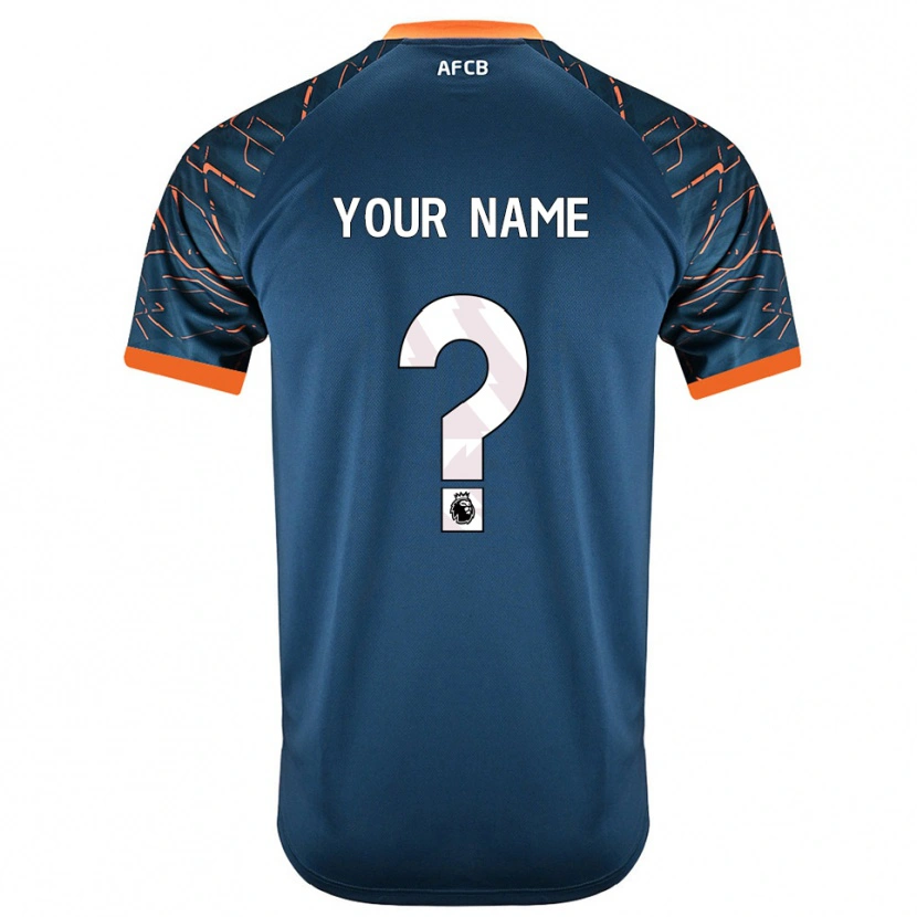 Danxen Hombre Camiseta AFC Bournemouth Azul Pizarra Oscuro Portero Equipación 2025/26 La Camisa