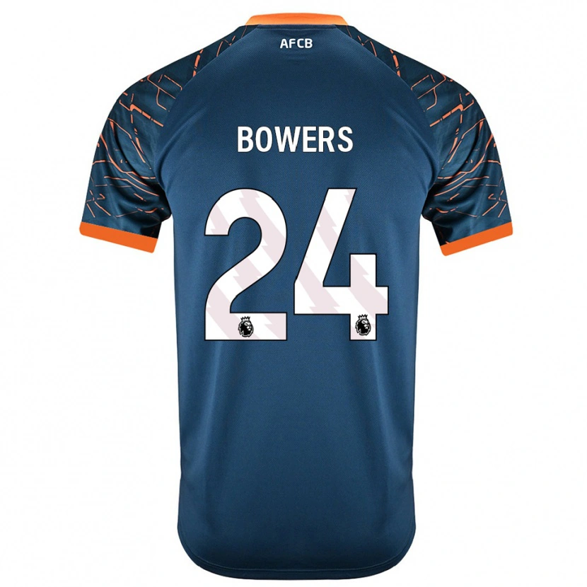 Danxen Hombre Camiseta Kelci Bowers #24 Azul Pizarra Oscuro Portero Equipación 2025/26 La Camisa