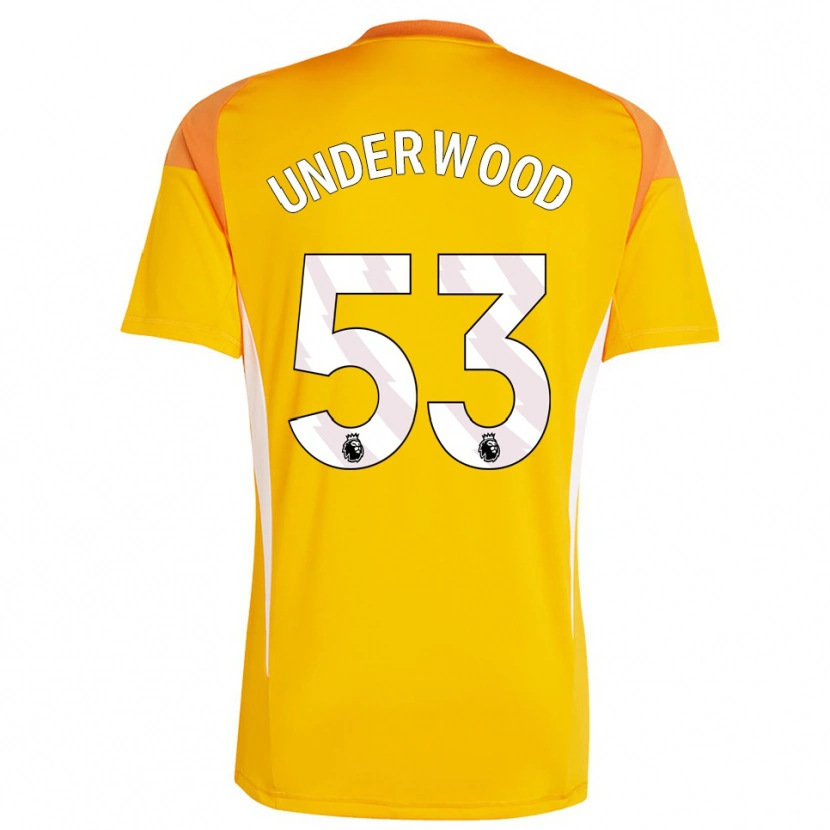 Danxen Hombre Camiseta Marco Underwood #53 Blanco Blanco Portero Equipación 2025/26 La Camisa