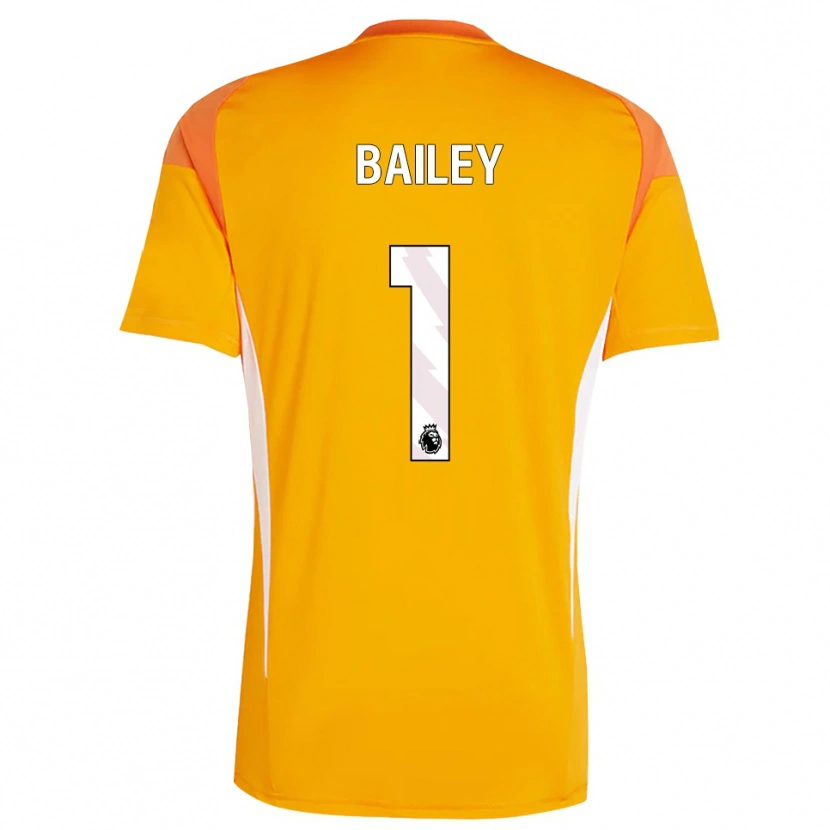Danxen Hombre Camiseta Joe Bailey #1 Blanco Blanco Portero Equipación 2025/26 La Camisa