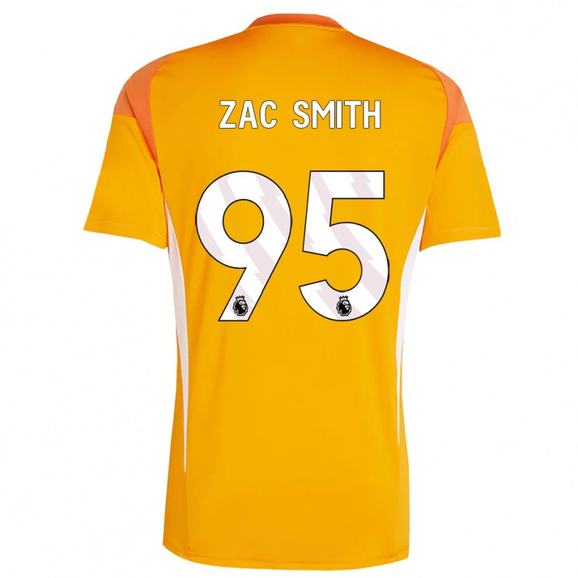 Danxen Hombre Camiseta Zac Smith #95 Blanco Blanco Portero Equipación 2025/26 La Camisa