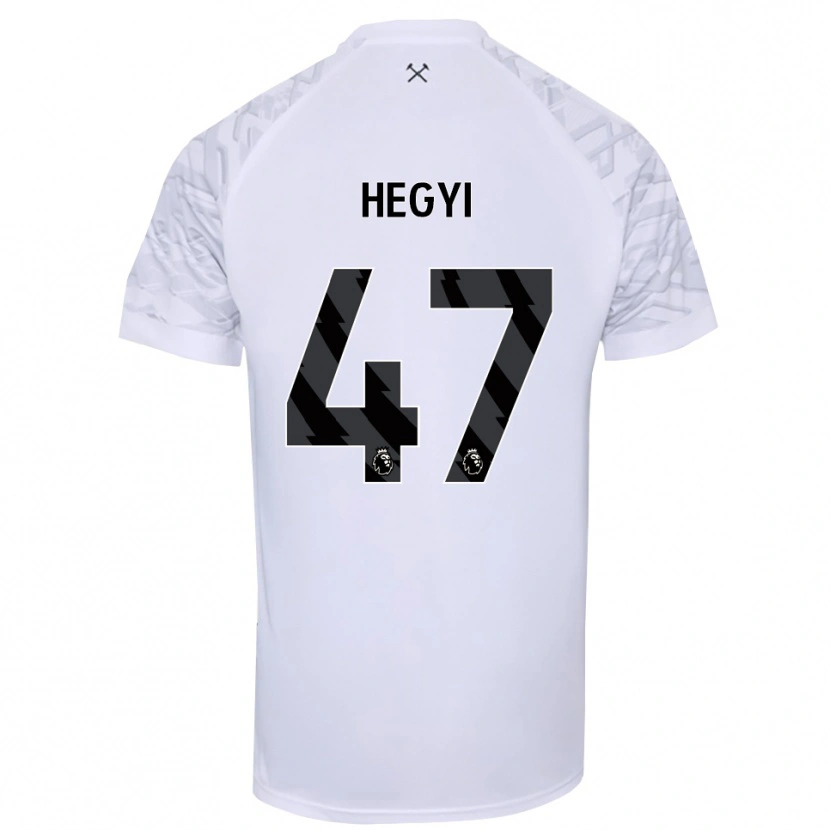 Danxen Hombre Camiseta Krisztián Hegyi #47 Negro Blanco Portero Equipación 2025/26 La Camisa