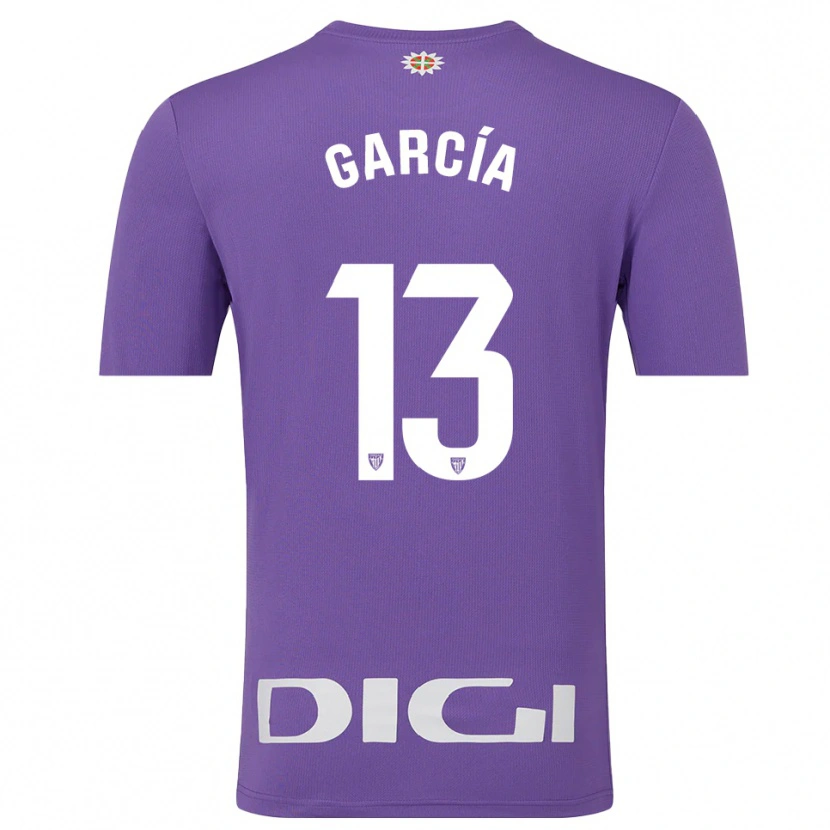 Danxen Hombre Camiseta Simón García #13 Púrpura Blanco Portero Equipación 2025/26 La Camisa