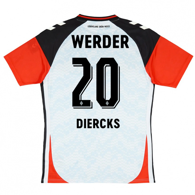 Danxen Hombre Camiseta Lewis Diercks #20 Amarillo Rojo Negro Portero Equipación 2025/26 La Camisa