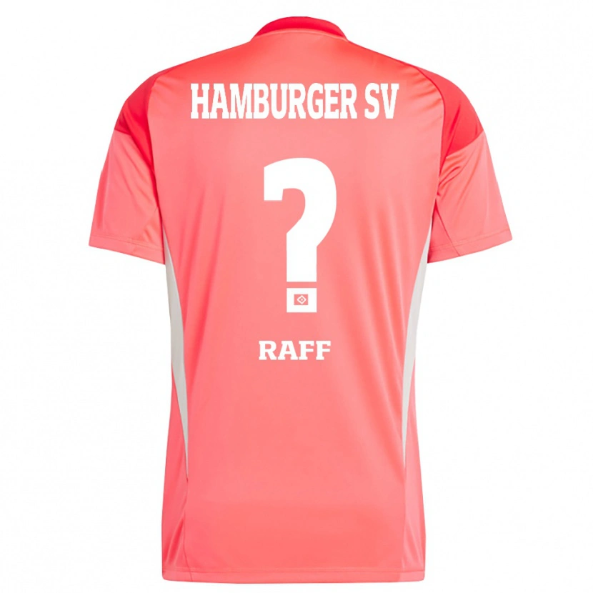 Danxen Hombre Camiseta Dennis Raff #0 Naranja Rojo Portero Equipación 2025/26 La Camisa