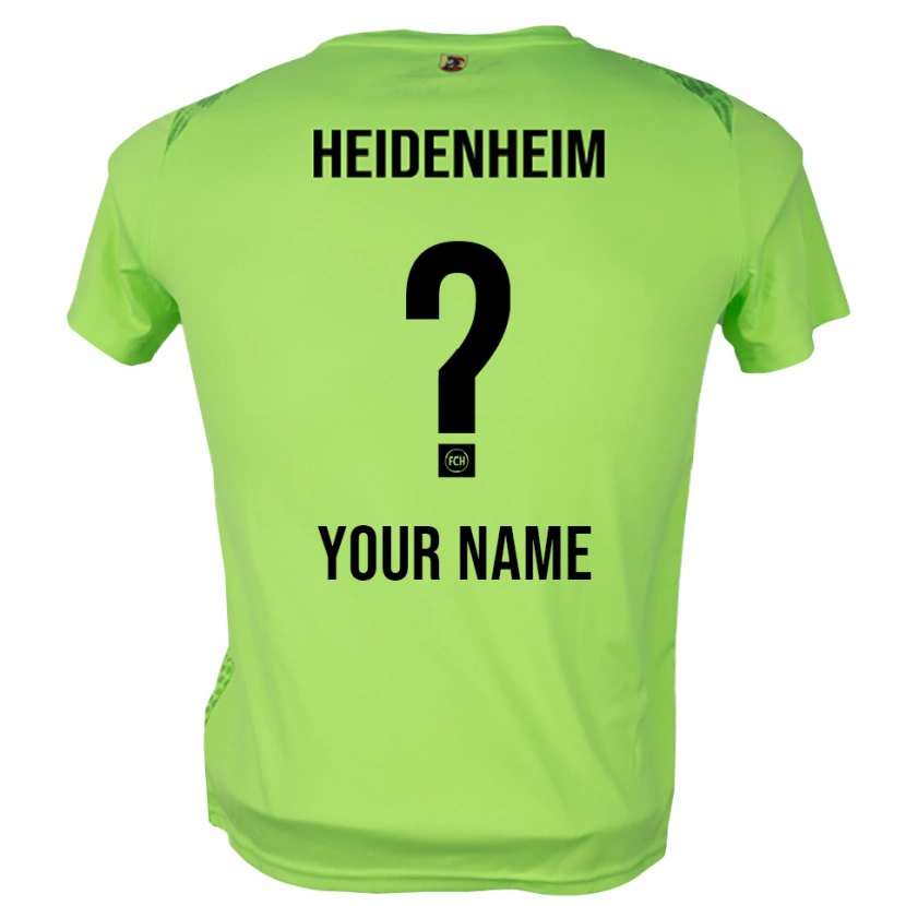 Danxen Hombre Camiseta 1. FC Heidenheim Verde Pálido Portero Equipación 2025/26 La Camisa
