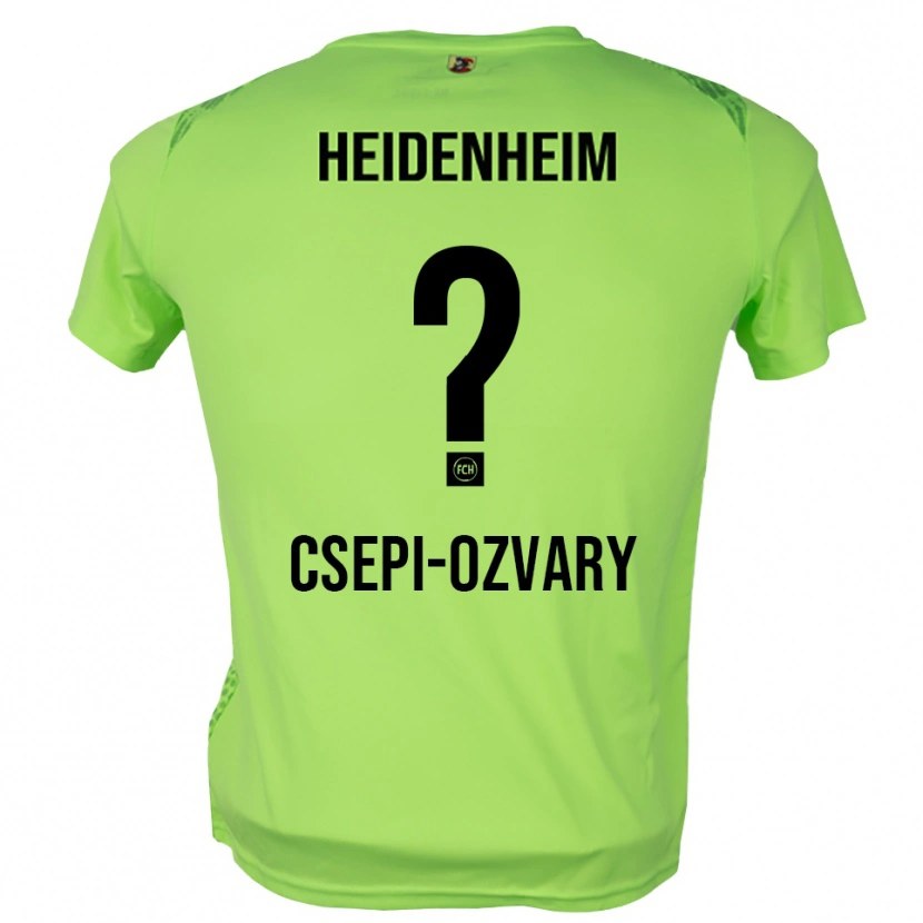 Danxen Hombre Camiseta Marcell Csepi-Ozvary #0 Verde Pálido Portero Equipación 2025/26 La Camisa