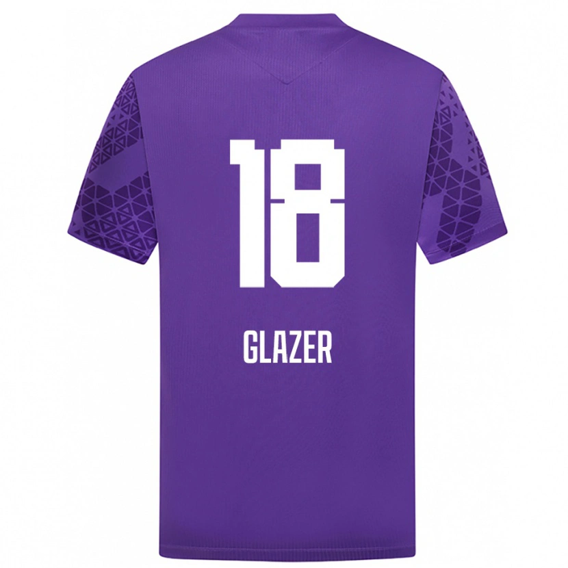 Danxen Hombre Camiseta Omri Glazer #18 Blanco Índigo Portero Equipación 2025/26 La Camisa