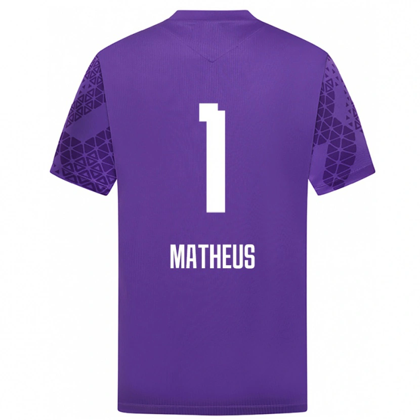 Danxen Hombre Camiseta Matheus #1 Blanco Índigo Portero Equipación 2025/26 La Camisa